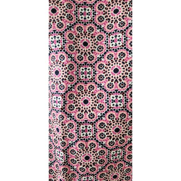 J Crew Straight Mini Skirt 6 Pink Blue Floral Printed Pockets AO111 - Picture 3 of 7